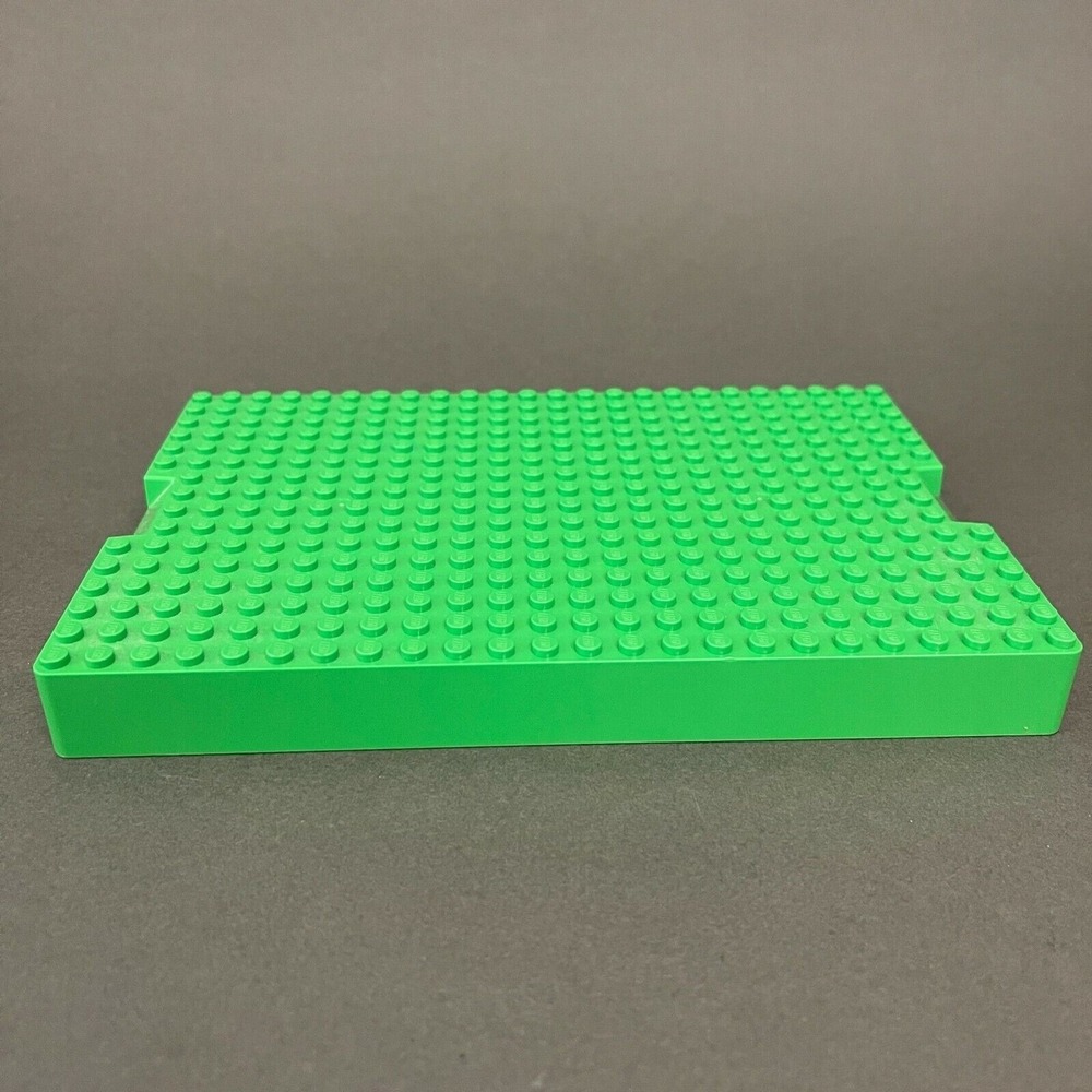 Lego 93608 Green Baseplate Replacement Add-on Piece Part 7 1/2" x 5" x 3/4" high